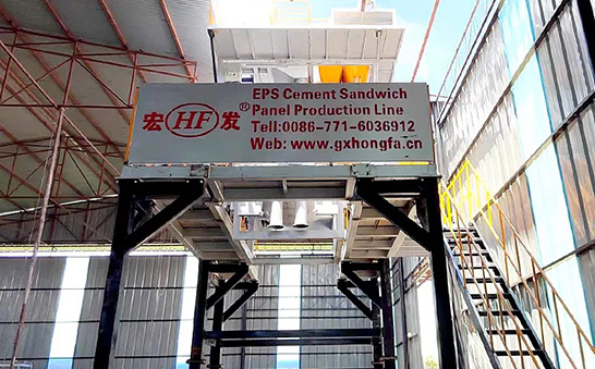 泥泊尔 墙板机生产线安装项目